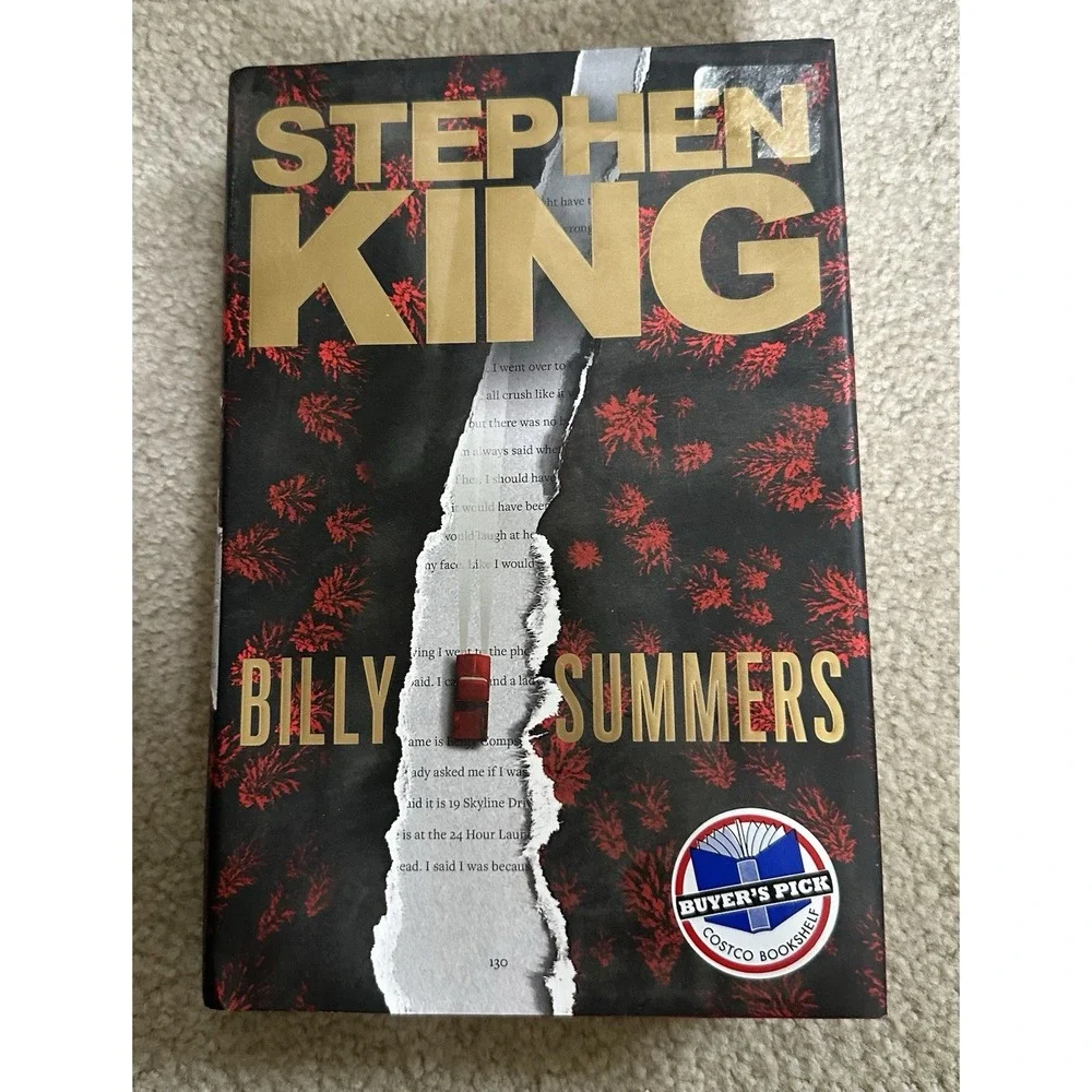 Stephen King Billy Summers Novel 1ST Edition HC Scribner Close to New Condition