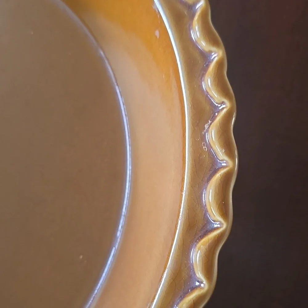 Crate & Barrell Ceramic Pie Plate