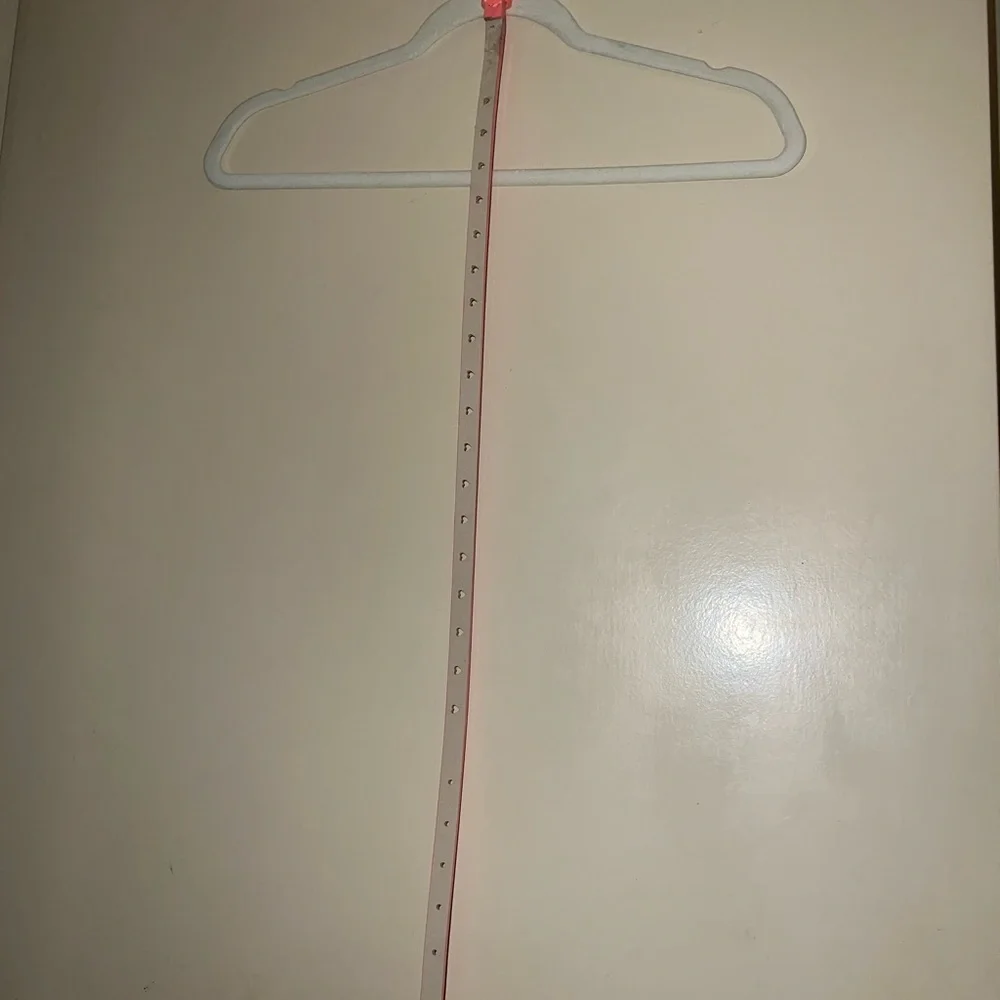 Old Navy Synthetic Leather Neon Pink Belt