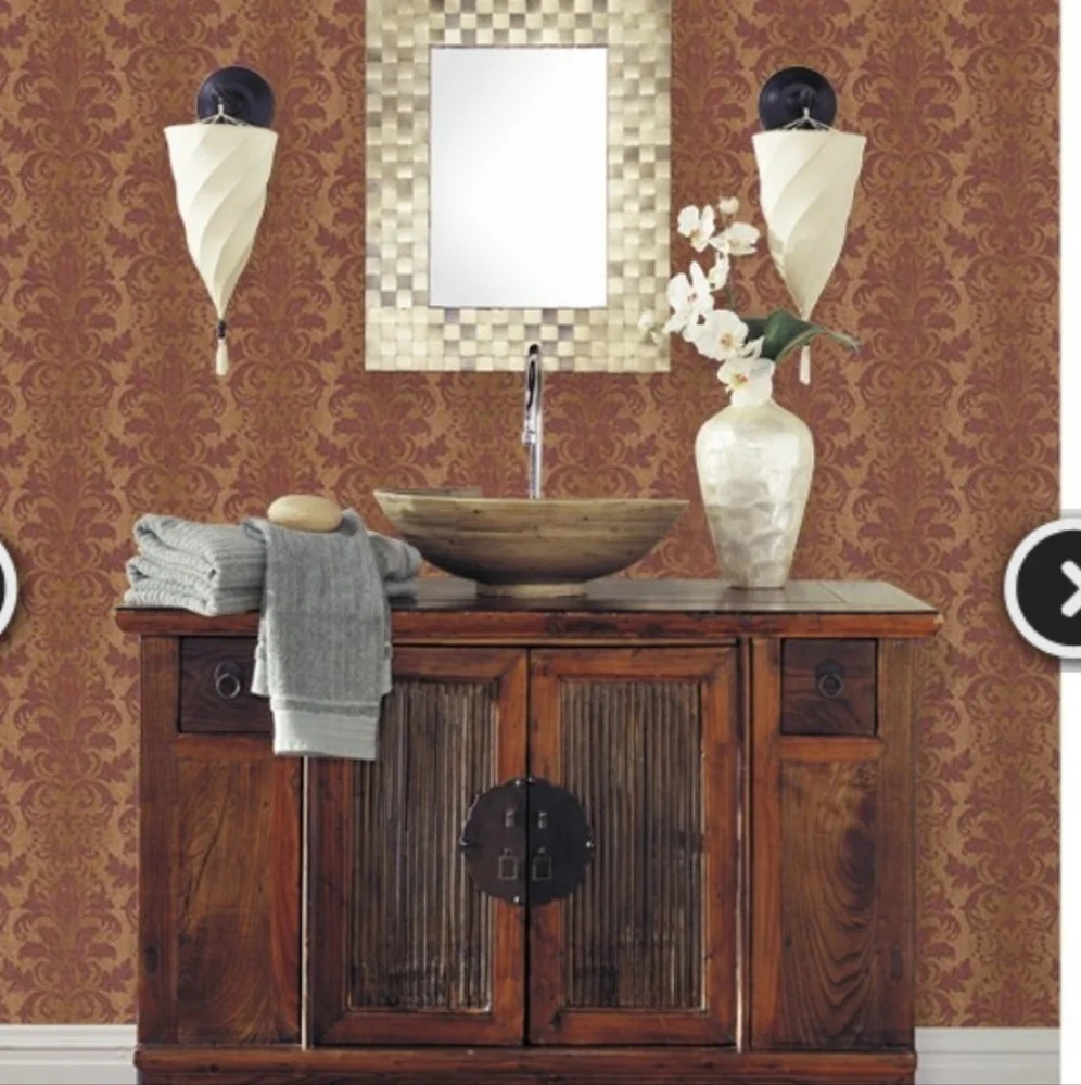 Vintage Damask rolls non