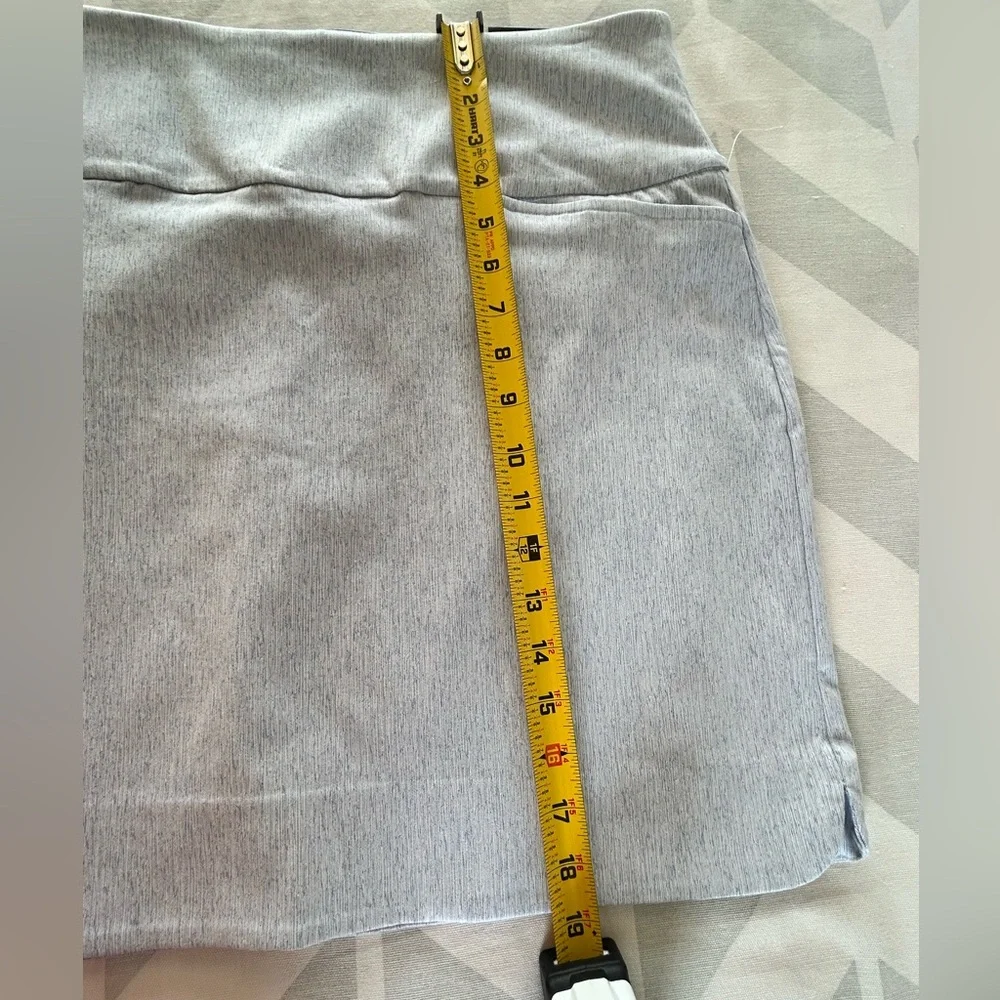 Blue Mini Pencil Skirt for Athletic Style
