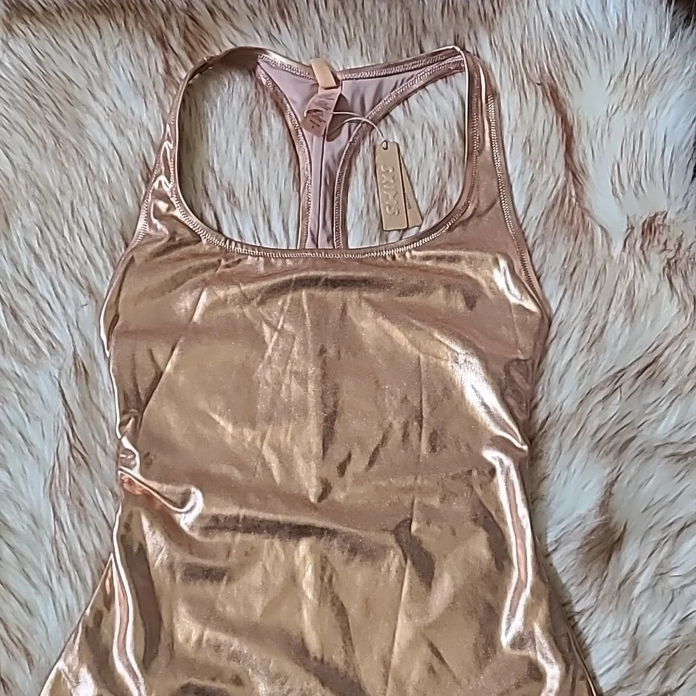 SKIMS nwt metallic