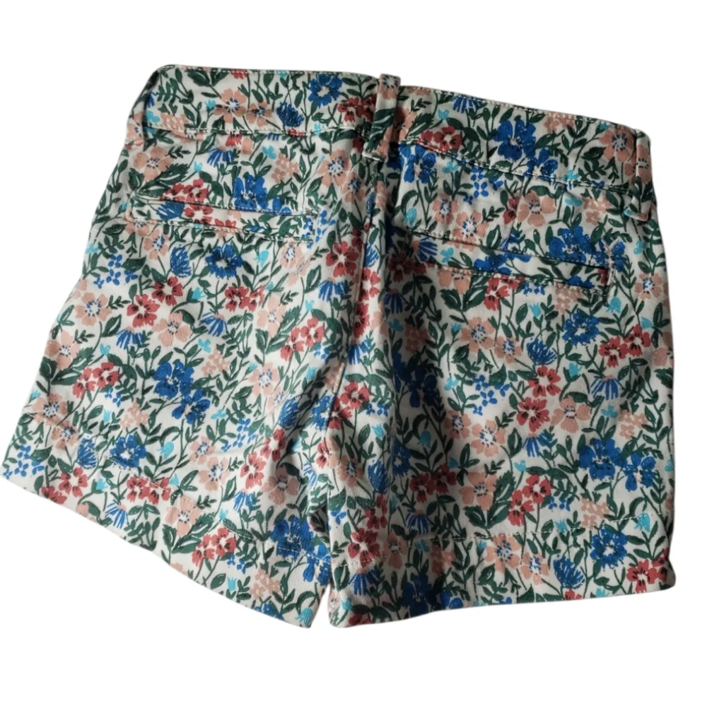 American Eagle Outfitters Stretch Ditsy Floral Cottagecore Mid Rise Summer Short