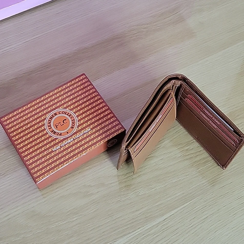 Brand new mens leather wallet