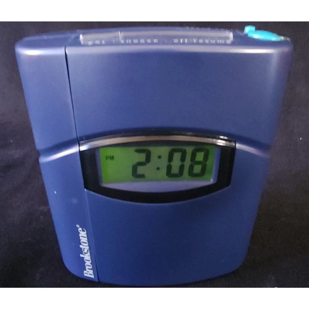 Brookstone Tranquil Moments 6 Sound Sleep Therapy White Noise Machine & Clock