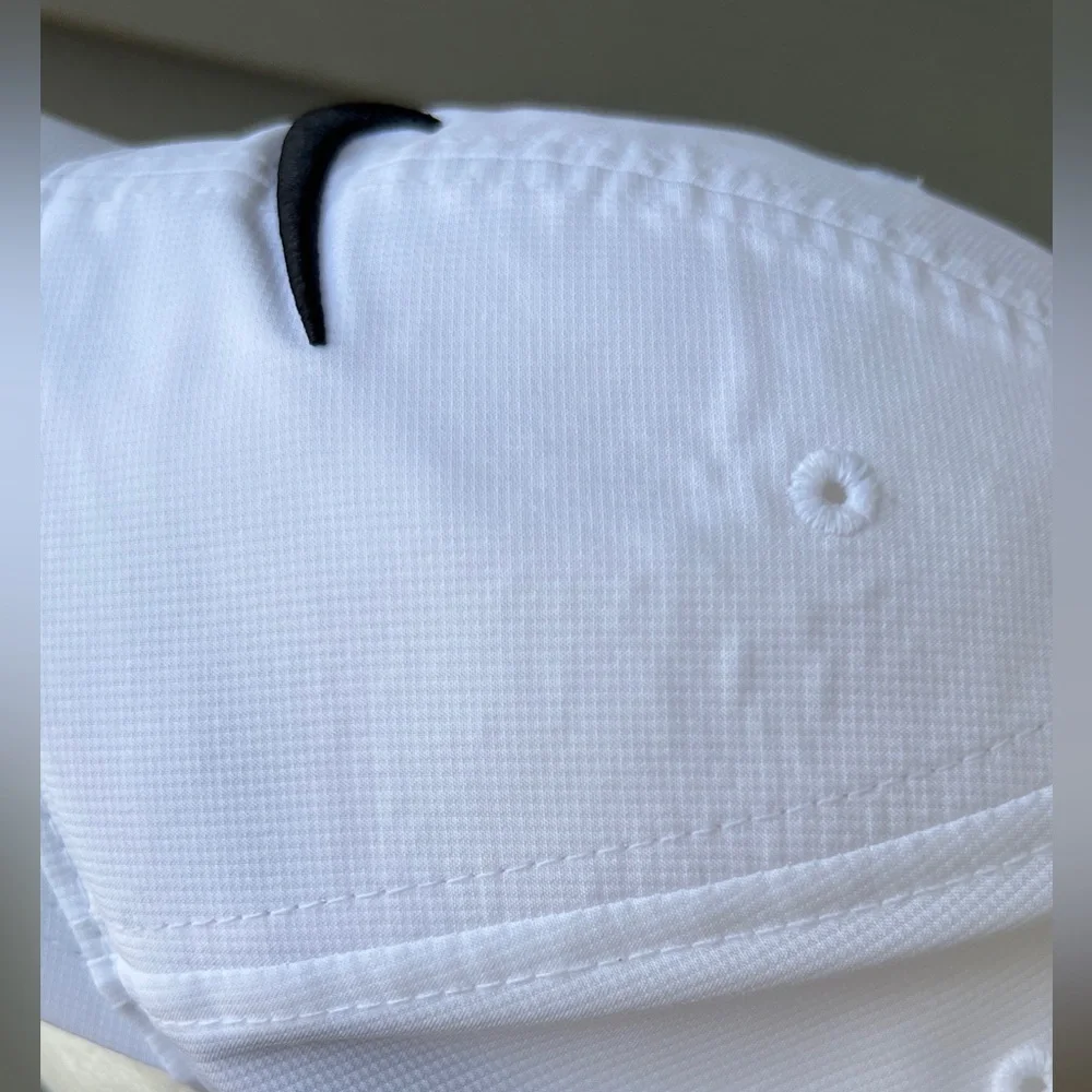 Nike Dri Fit Legacy 91 White Swoosh Logo Strap Back SO