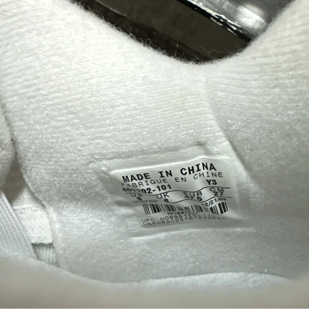 Air Jordan 4 Retro Pure Money White/Metallic Silver Size 9