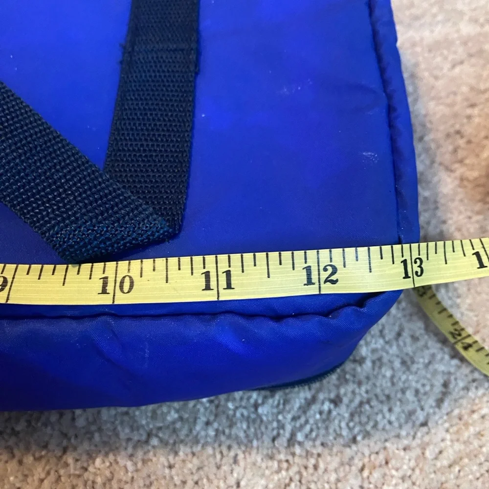 Vtg Pyrex Blue on the Go Carry Bag Hot and cold