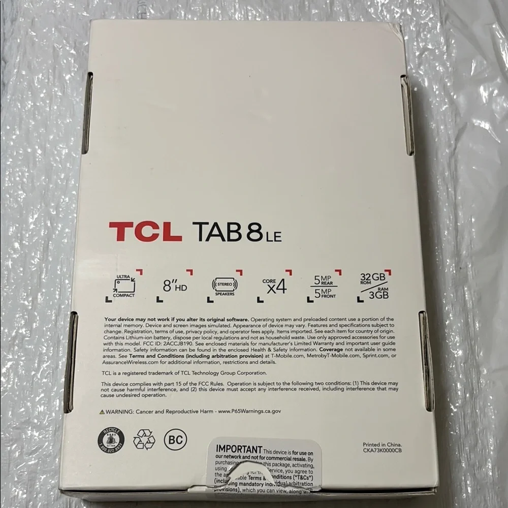 TCL discover sleek