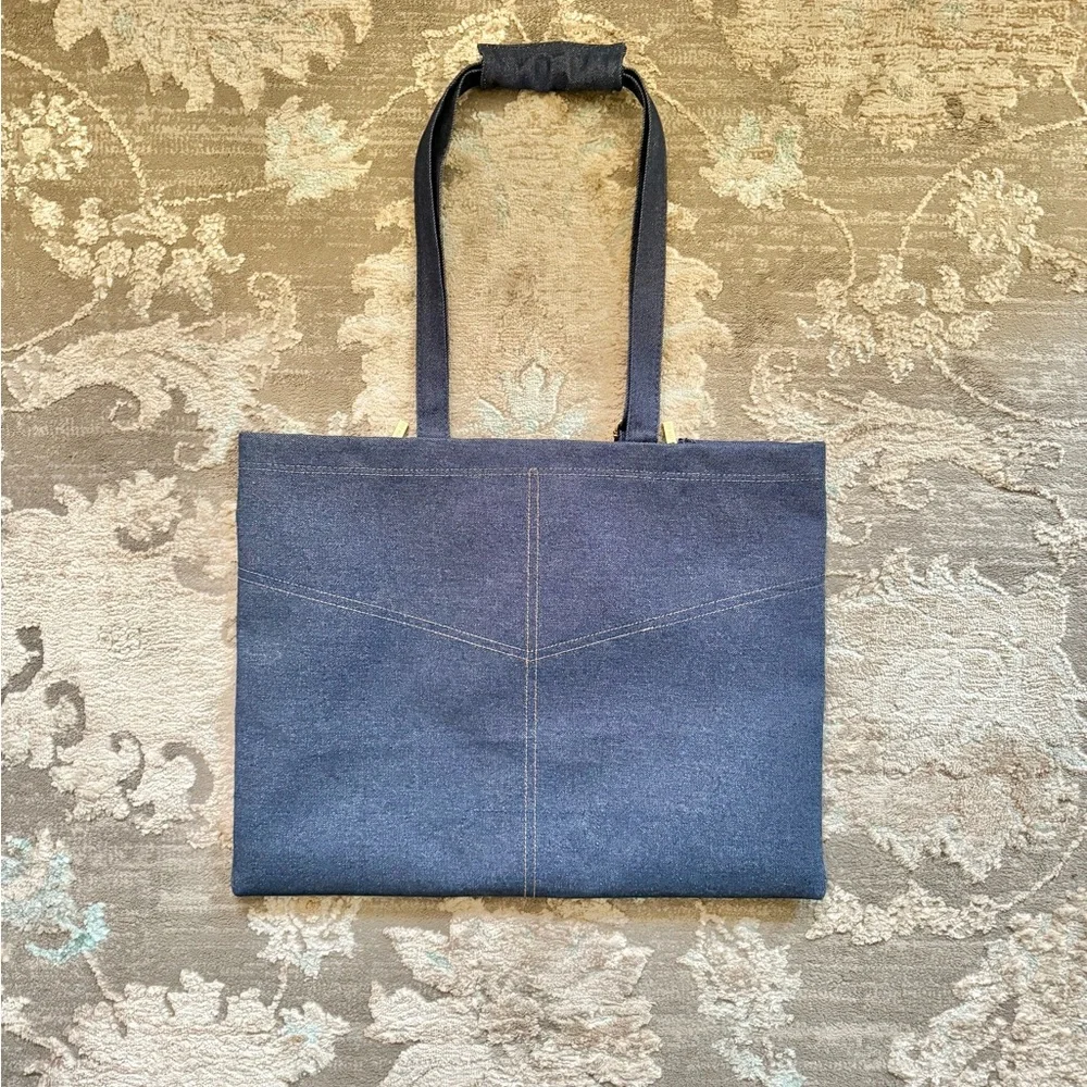 POP MART LABUBU The Monsters Fall in Wild Series Denim Apron Bag