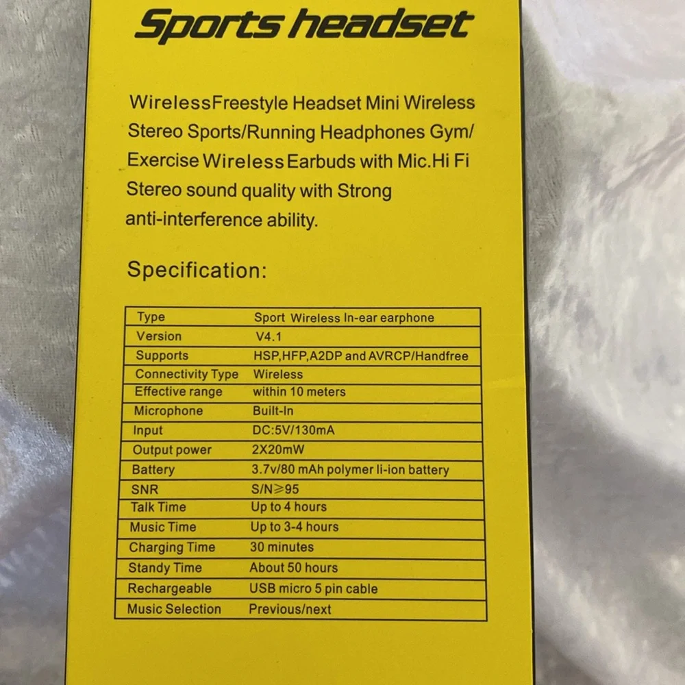 N/A wireless stereo