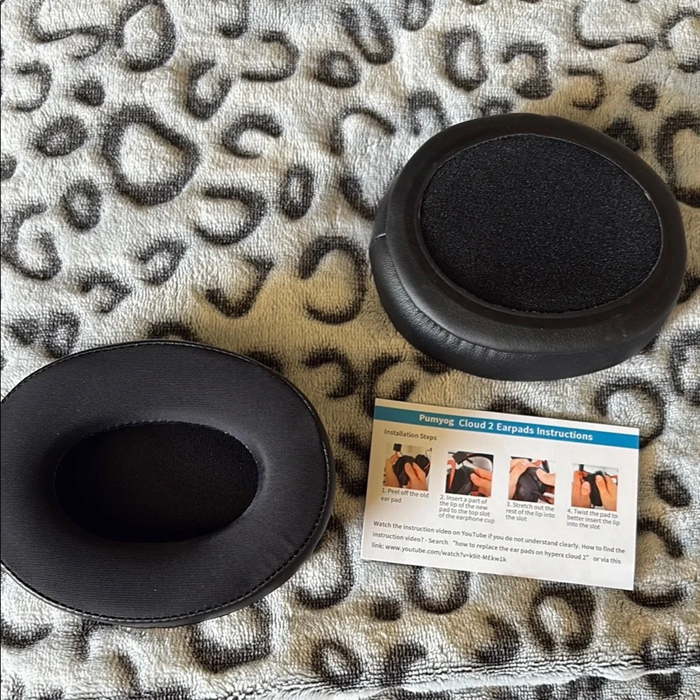 Black Replacement Earpads