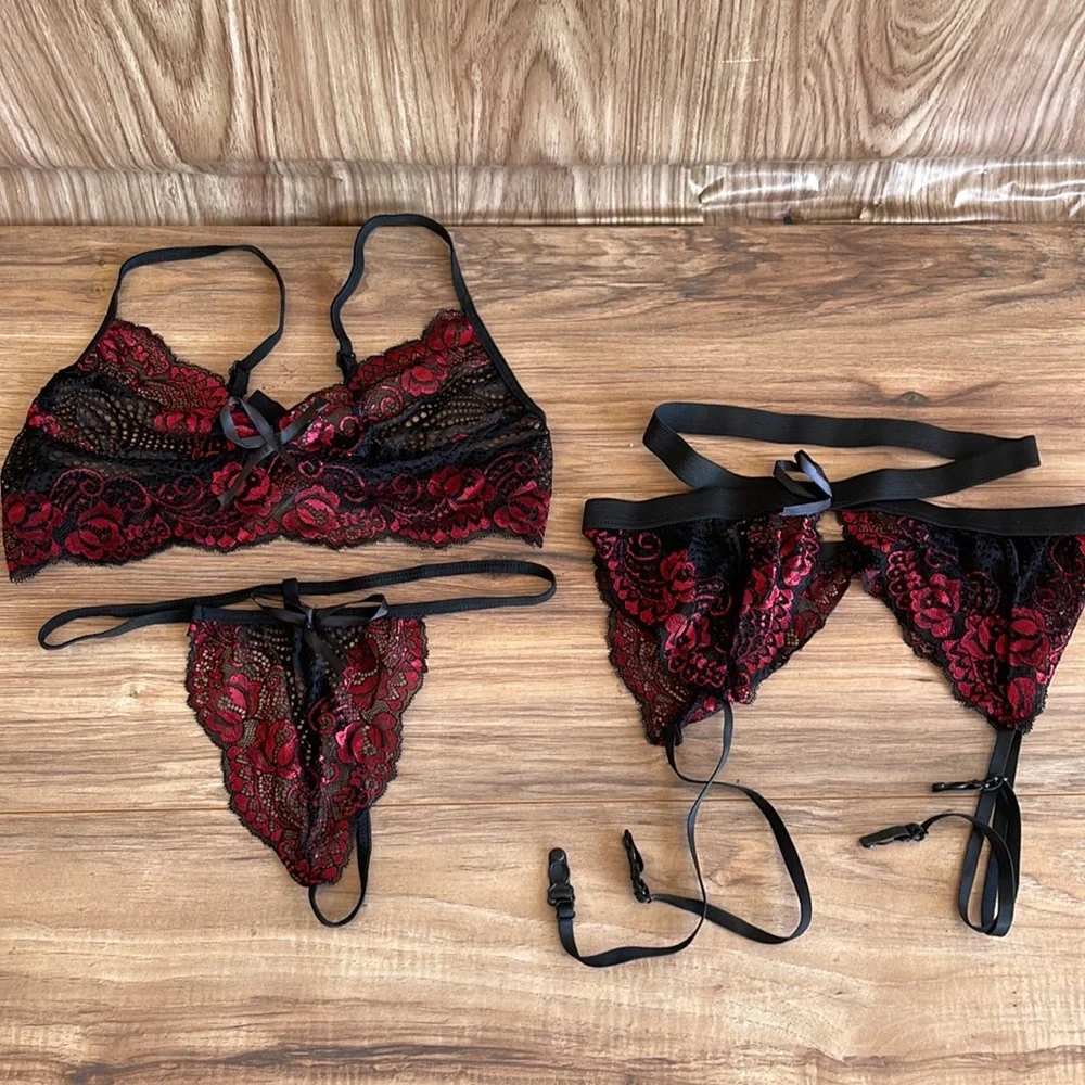 N/A tags combination lingerie