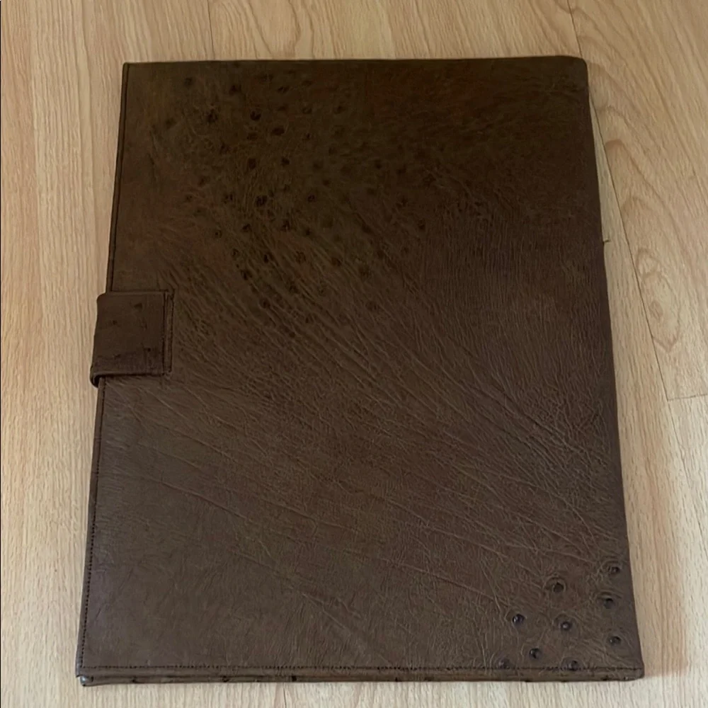 Karoo genuine leather ostrich made in South Africa this elegant