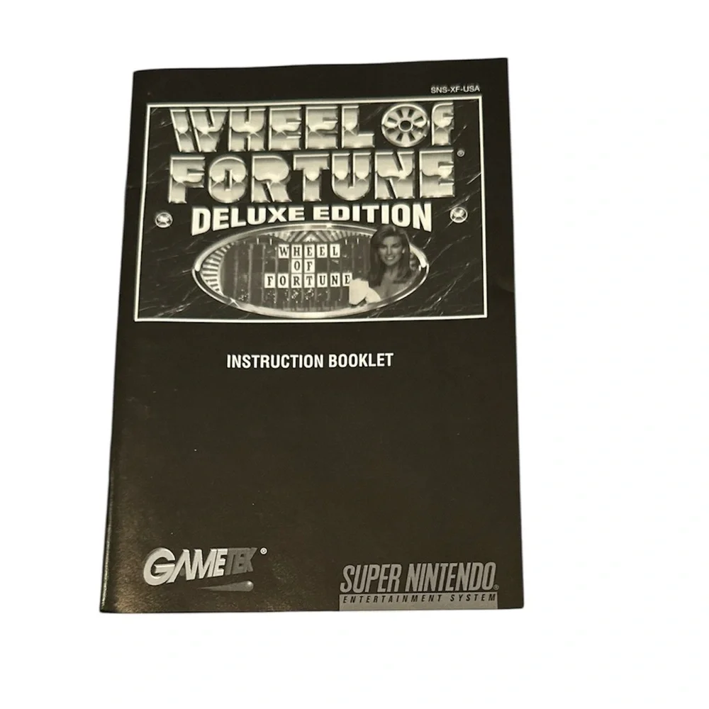 Nintendo booklet includes
