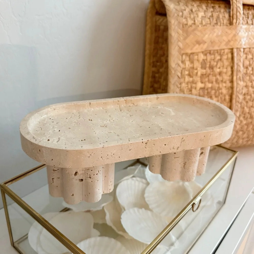 NWT • Travertine Tray