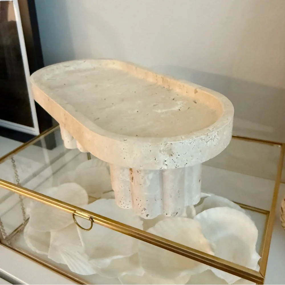 NWT • Travertine Tray