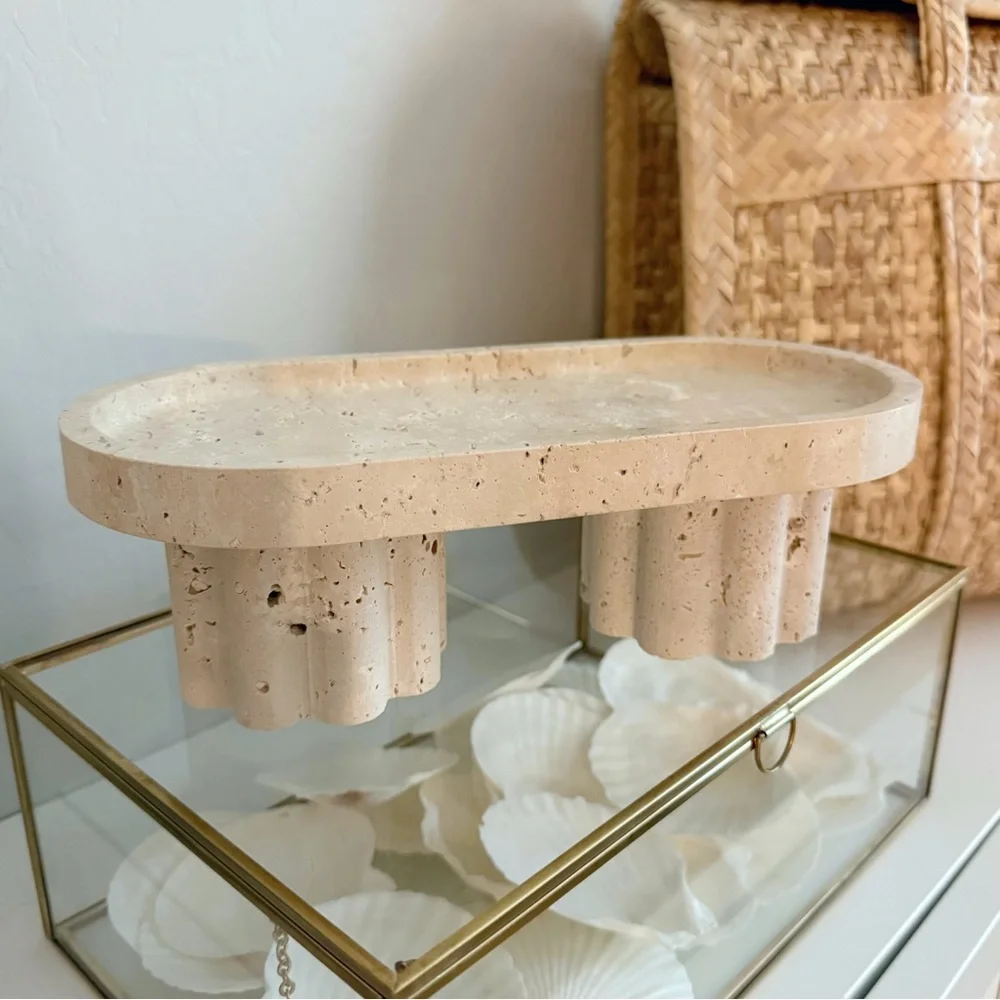 NWT • Travertine Tray