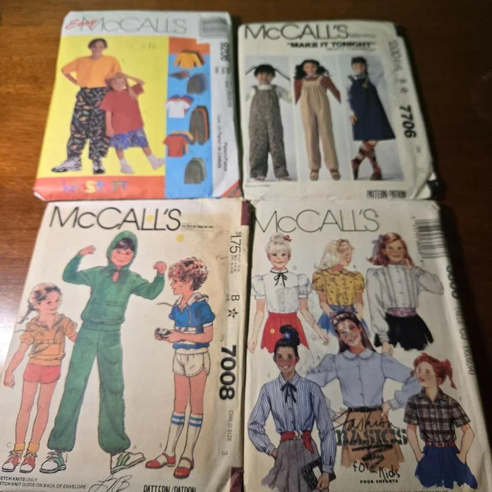 McCalls mixed lot