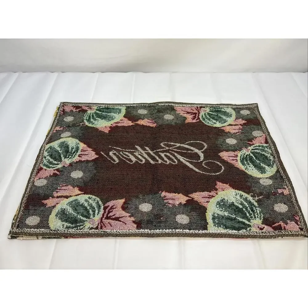 Set of 2 Tapestry Placemats,13