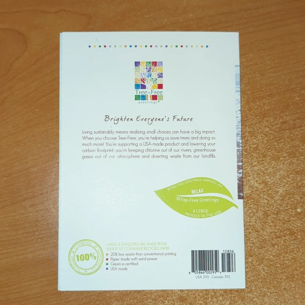 NEW Relax Birthday Card
