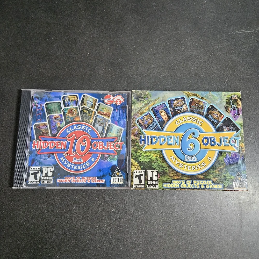 Hidden Object Classic Mysteries 5 & 6 Pack DVD-ROM for PC