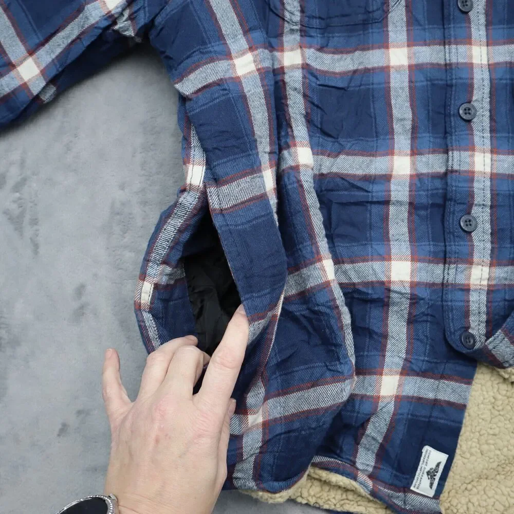 Wrangler shacket mens