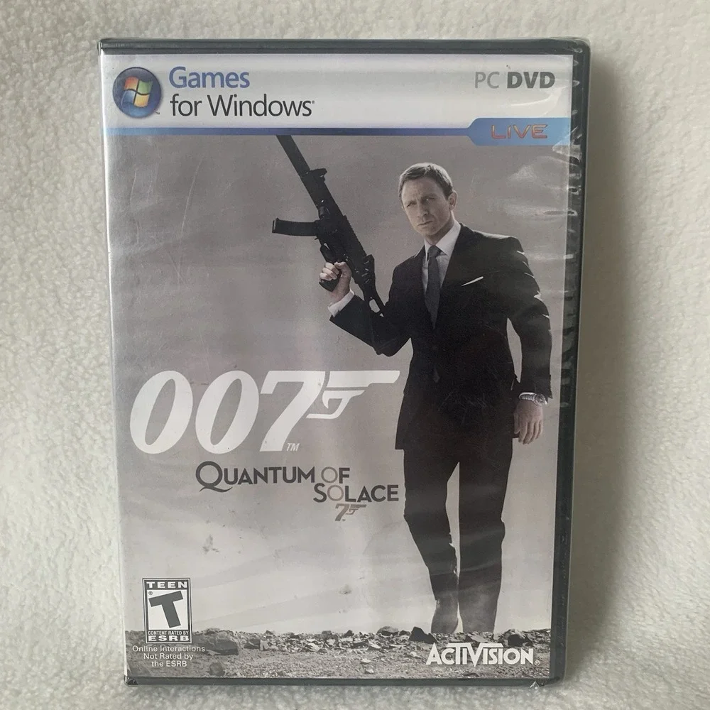 James Bond 007: Quantum of Solace (PC, 2008) Factory Sealed