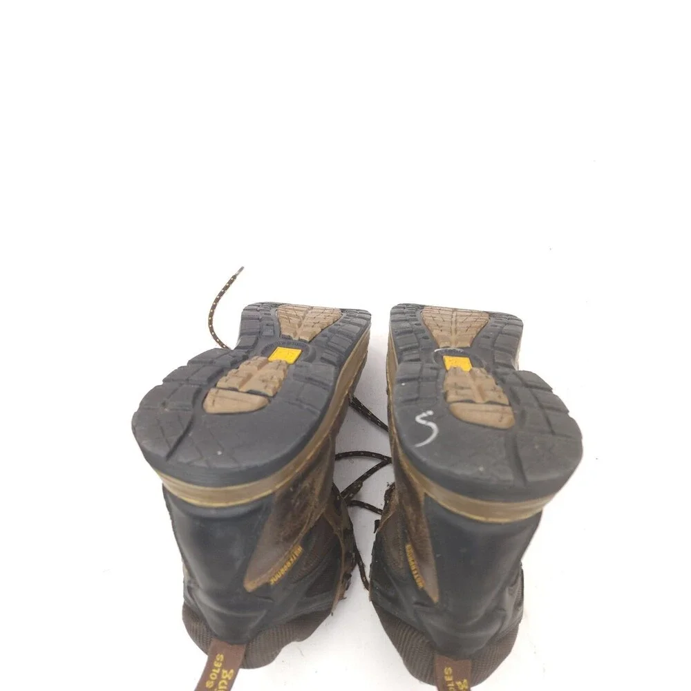 Dr. Martens Brown Industrial Comp Safety Toe Boots DM360 Men's US Sz 10