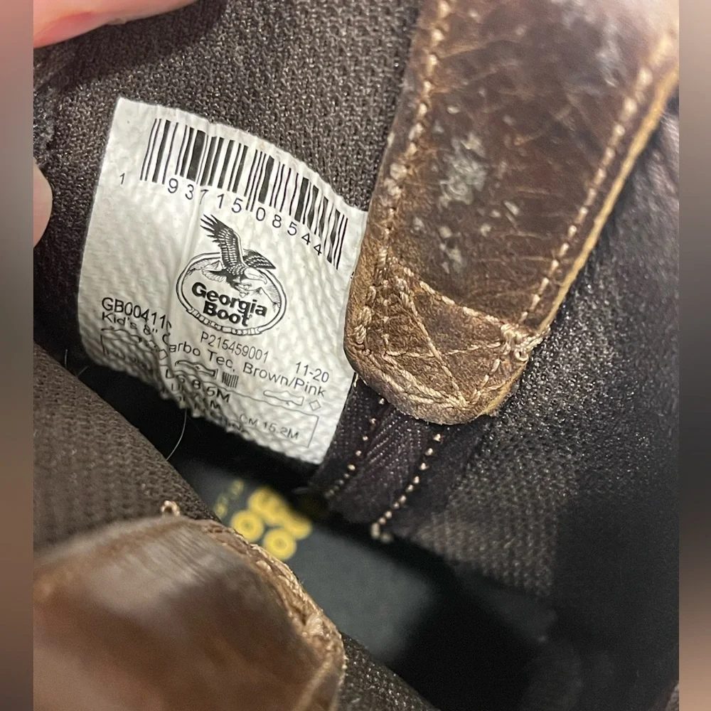 Georgia Boot used size