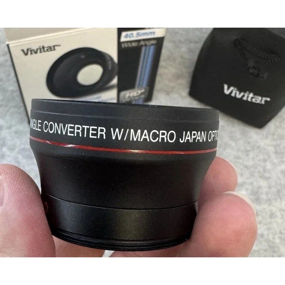 Vivitar 0.43x Professional 40.5mm Wide Angle Lens With Macro