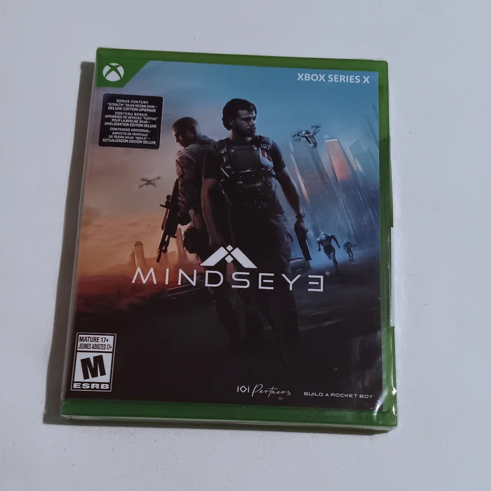 Microsoft Xbox Series X Game - Mindseye with Green Case