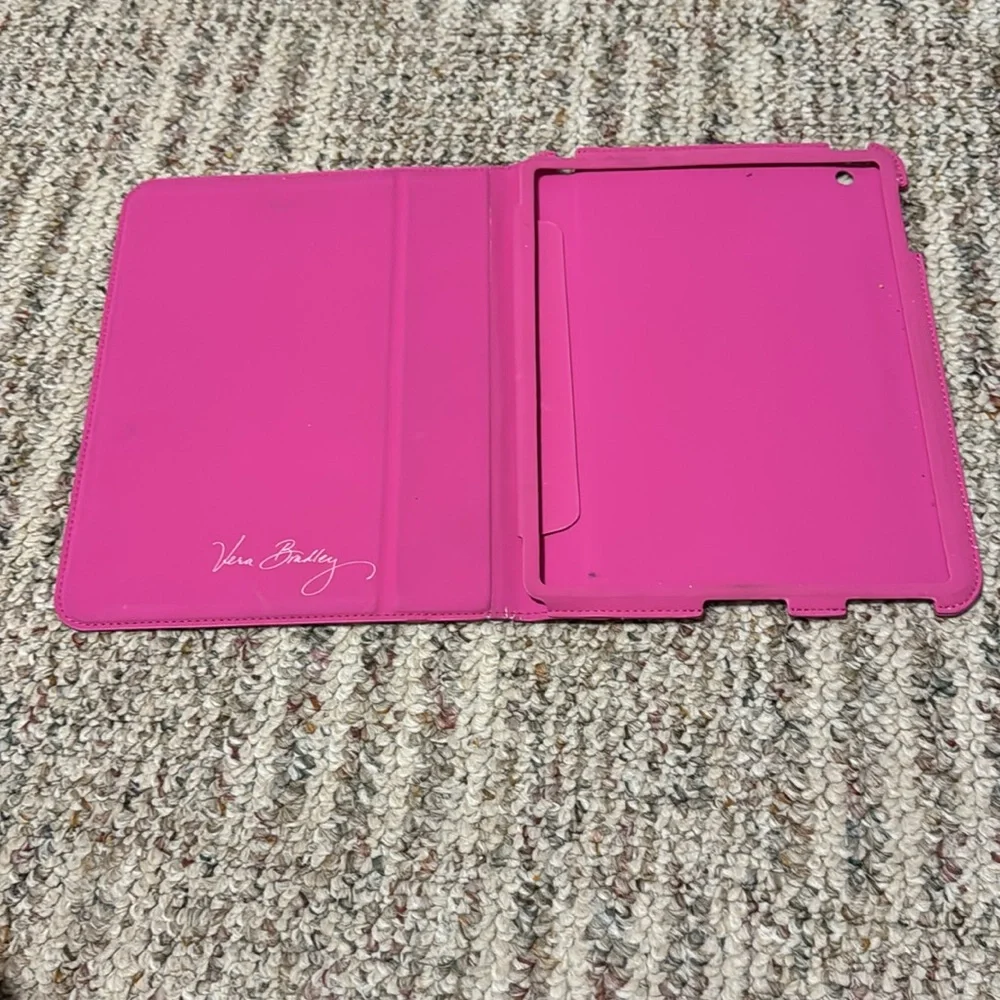 Vera Bradley Pink and Orange Chevron Tablet Case