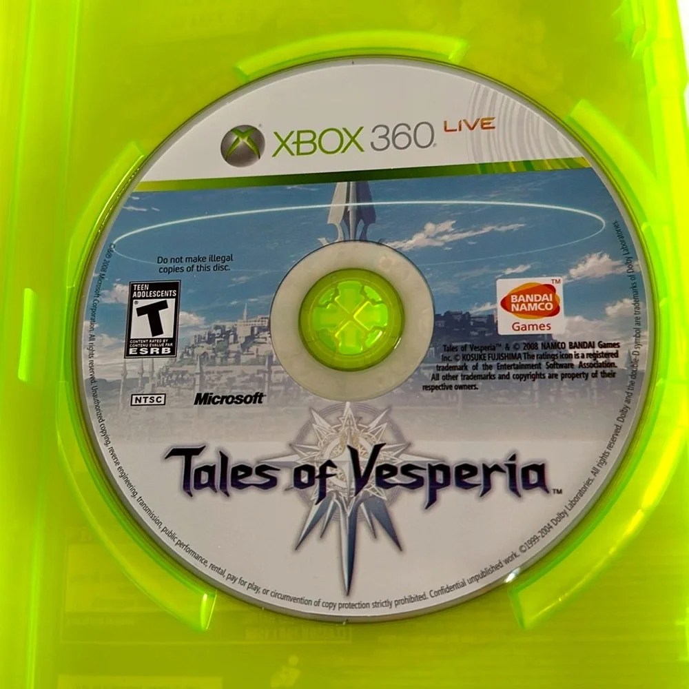 Microsoft tales vesperia