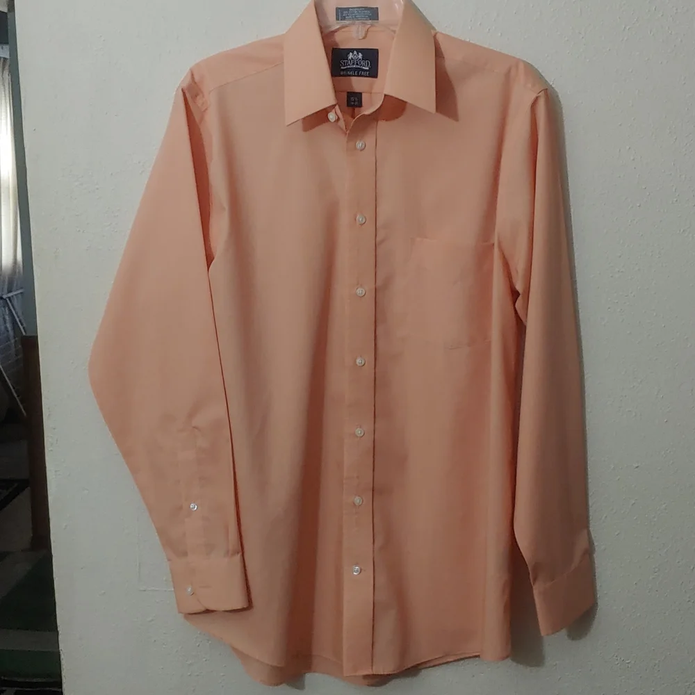 Stafford Broadcloth Button Down