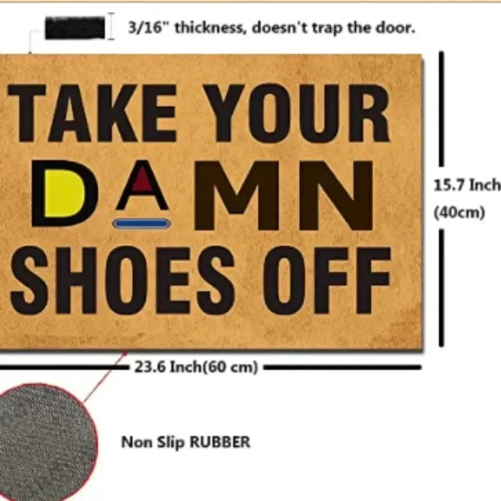 MOMOBO funny doormat