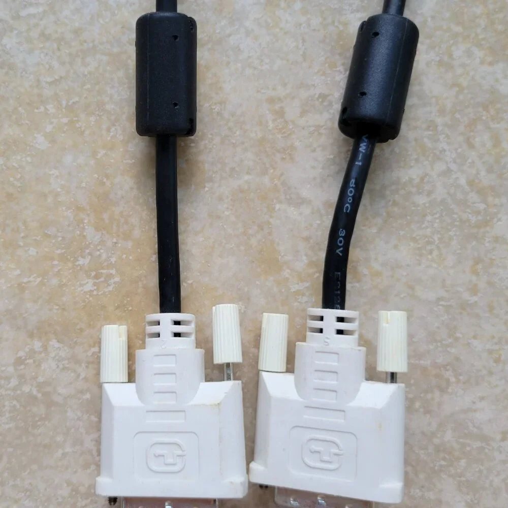 DVI To DVI Monitor Cable, 6 Foot