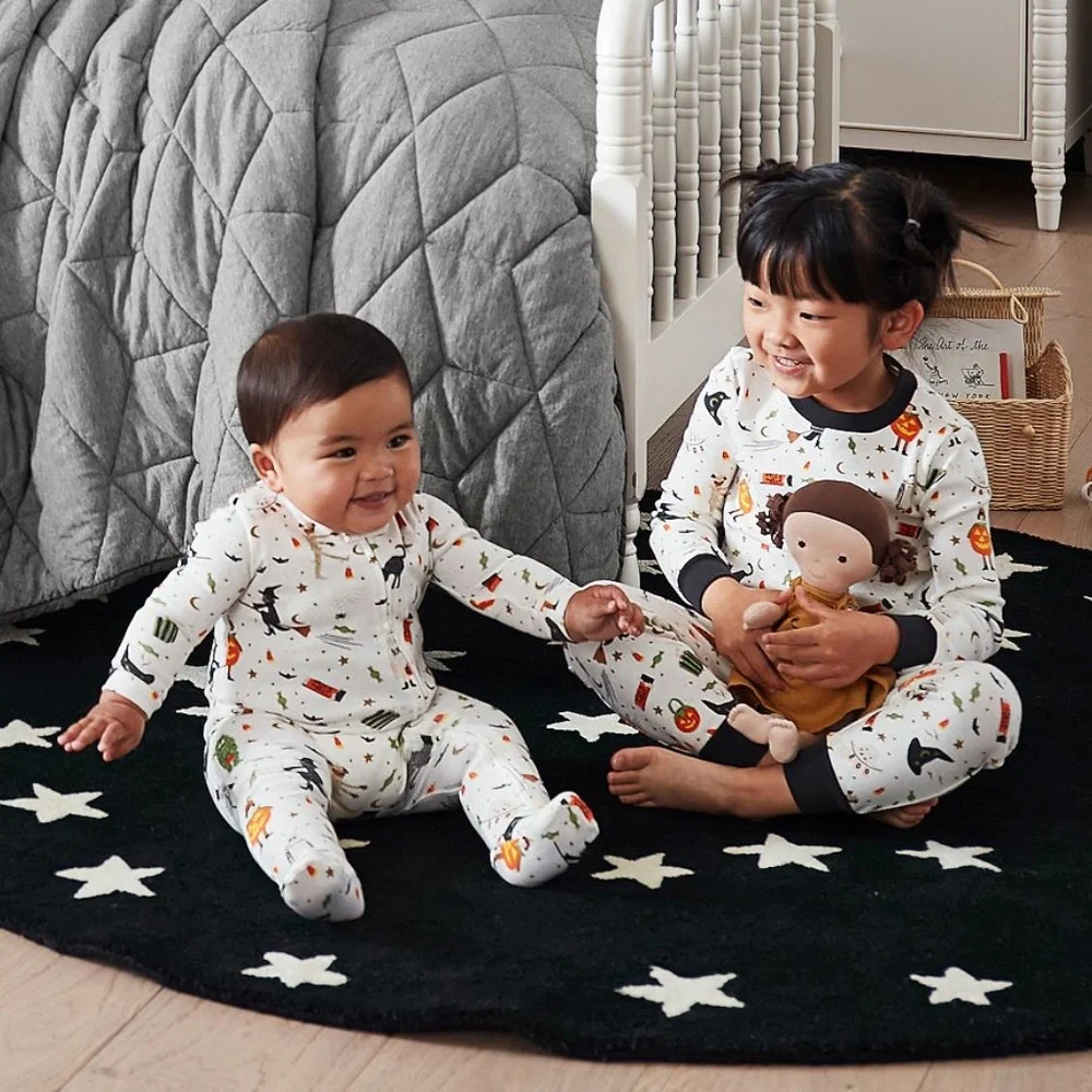 Pottery Barn Kids features tags off