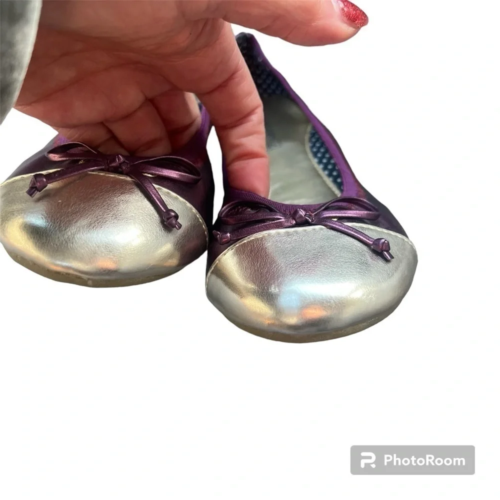 Sperry purple leather