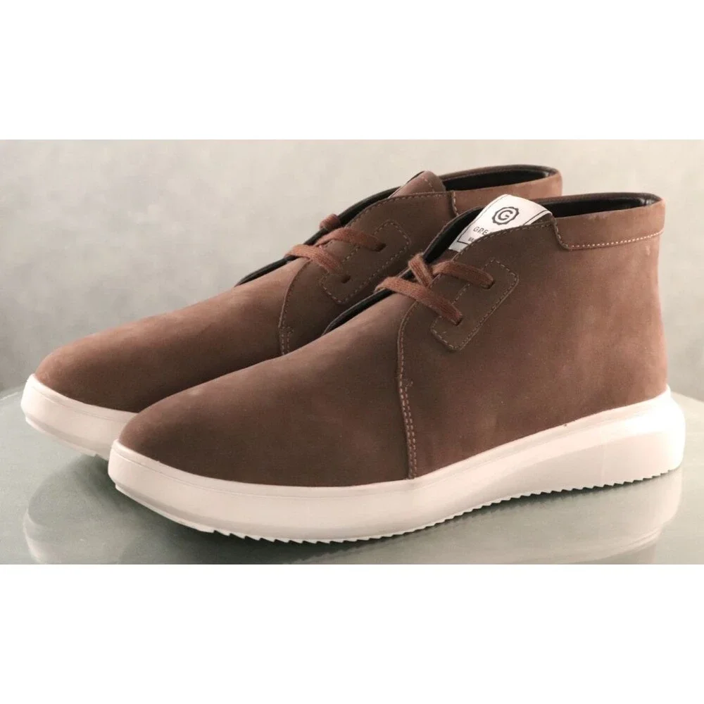 Greats Brooklyn $190 Men's Waterproof Chukka Boots Size EU 46 US 13 Leather EUC