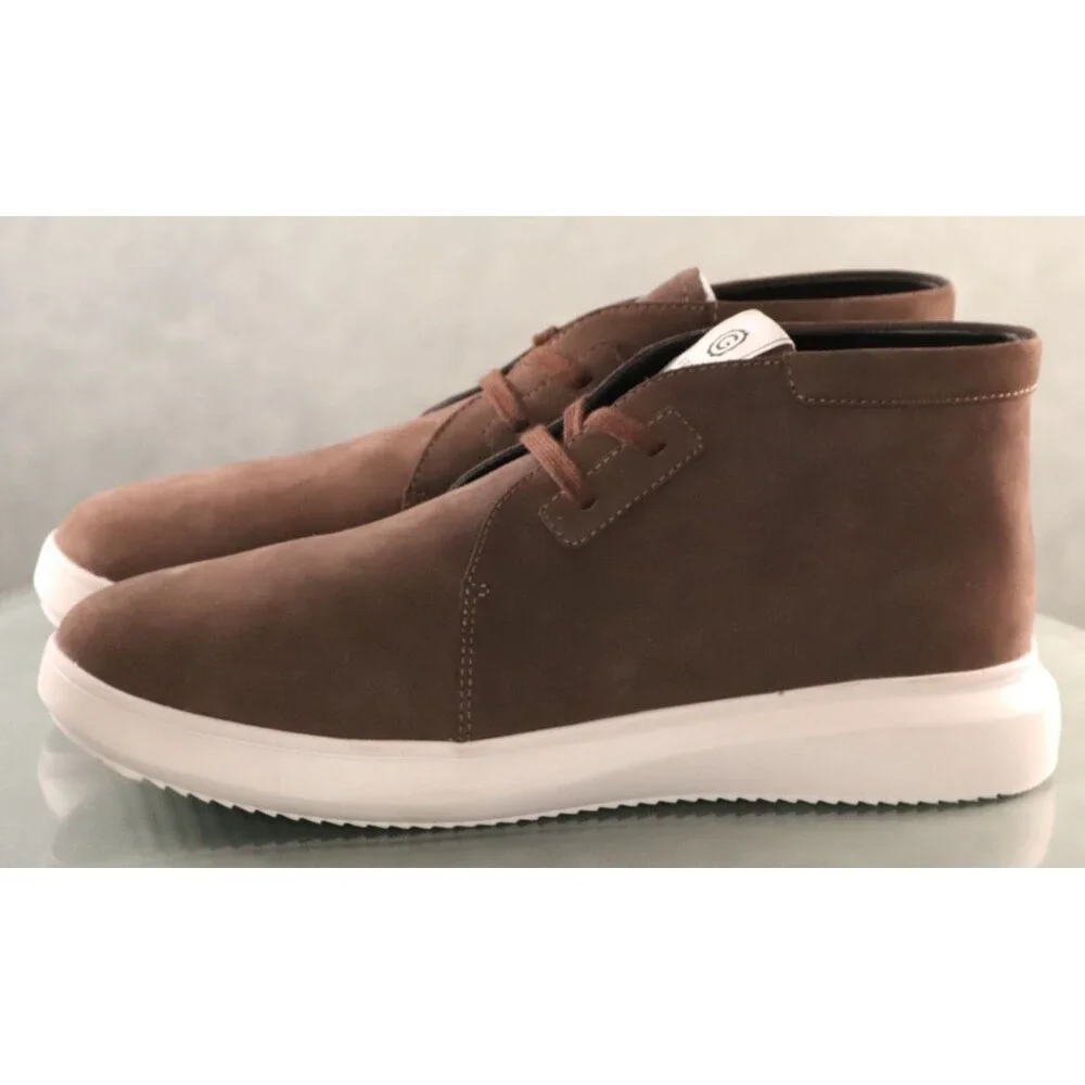 Greats Brooklyn $190 Men's Waterproof Chukka Boots Size EU 46 US 13 Leather EUC