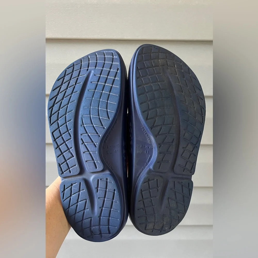 OOFOS OOahh Slide Sandal Sz M 8 W 10