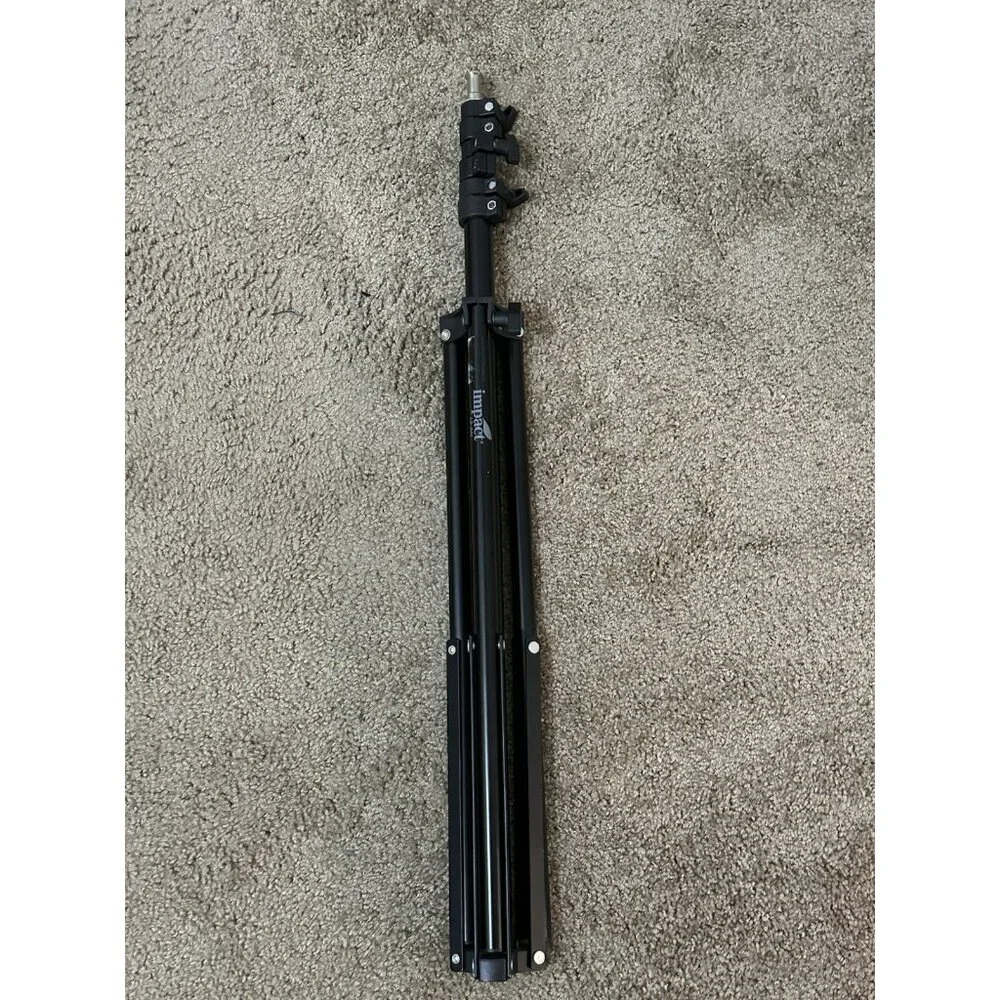 Impact Black Light Stand 8' LS-8AI Air-Cushioned Light Stand 8-Load Capacity:8pd
