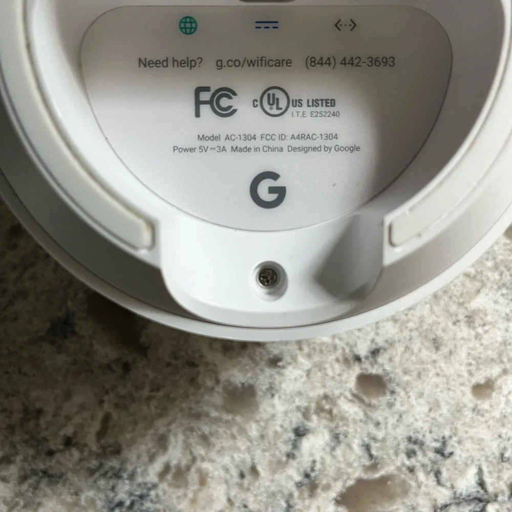 Google White WiFi Device