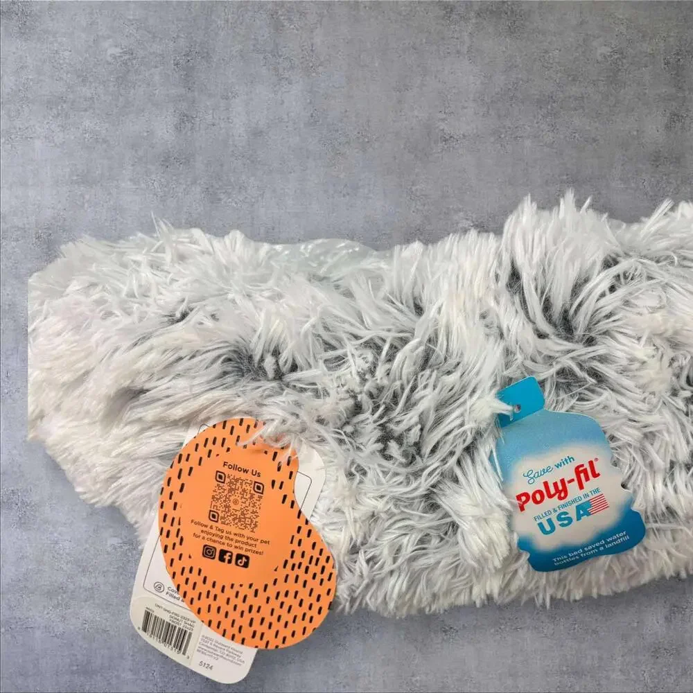 Best Friends By Sheri Calming Shag Fur Donut Cuddler Cat & Dog Bed 23