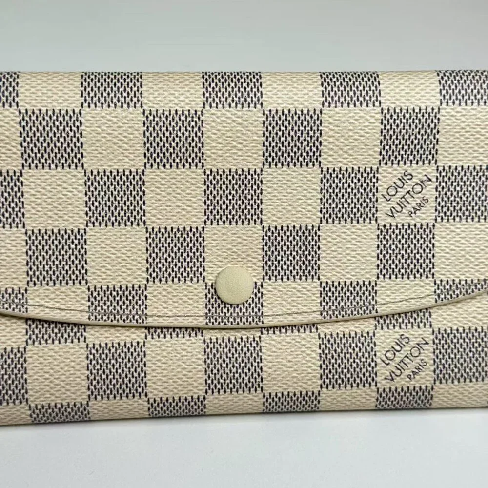 Louis Vuitton Emilie Wallet Damier Azur