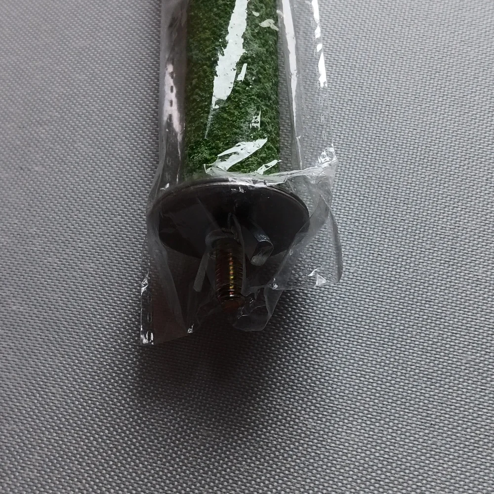 Bird Parrot Cage Perch Rough Surface Stand Toy Molar Wood Stick Platform NIP