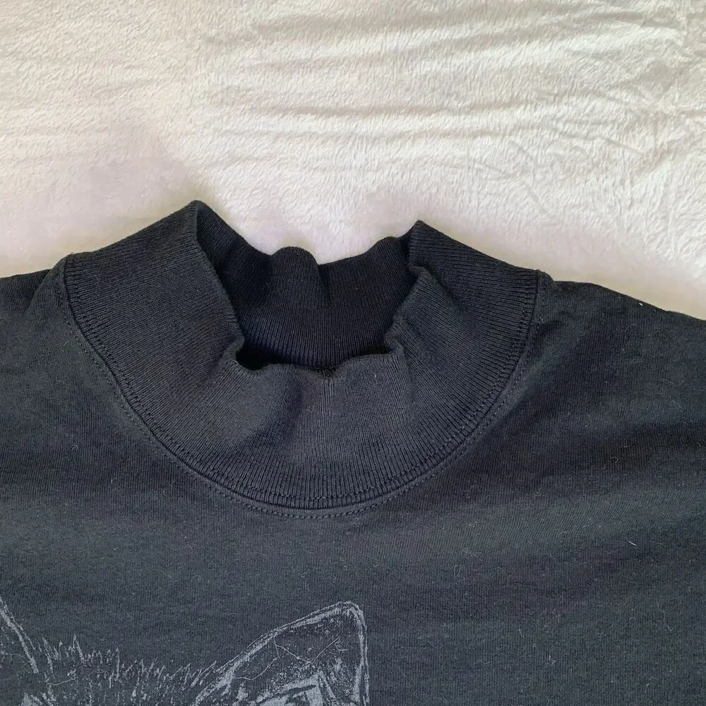 Vintage Wilson Wolfs Black Long Sleeve Size XL. Jan Griggs
