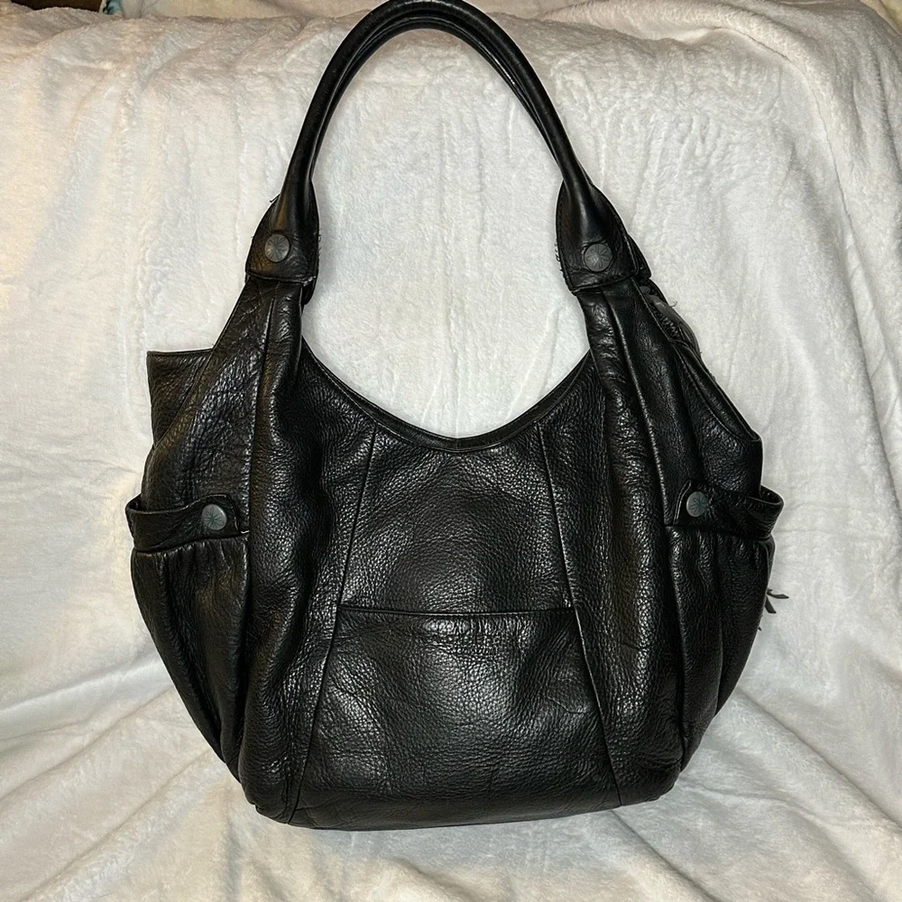 RADLEY LONDON Black Leather Hobo Bag