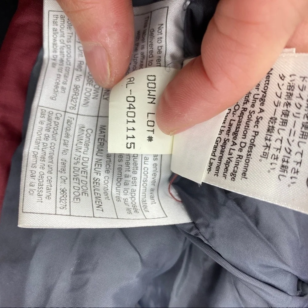 Eddie Bauer dark red